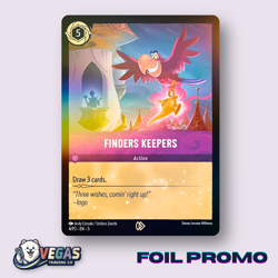 Finders Keepers 4/P2 Foil Promo Shimmering Skies NM Disney Lorcana - Image 1