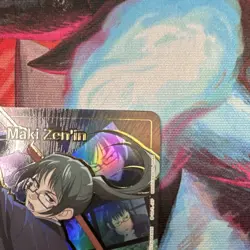 Bandai Jujutsu Kaisen Union Arena SR Holo Maki Zen'in Card 1500+ BP Alt Art - Image 4