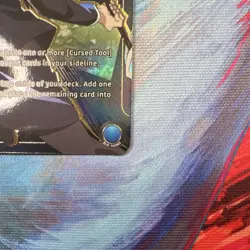 Bandai Jujutsu Kaisen Union Arena SR Holo Maki Zen'in Card 1500+ BP Alt Art - Image 5