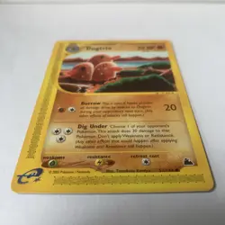 Pokemon TCG - Dugtrio Skyridge Card 52/144 NM 2003 - e-Series - Image 3