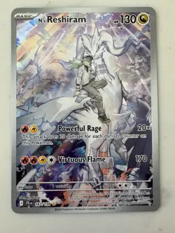 Pokemon TCG Reshiram Card N's Journey Together 167/159 Near Mint Condition - Image 1