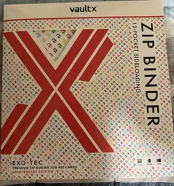 Vault X 12-Pocket Zip Binder 480 Card Anniversary Edition 151 Pokemon Edition! - Image 1