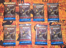 Magic the Gathering Battle for Baldurs Gate Draft Boosters 8 Packs New - Image 1