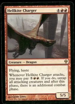 HELLKITE CHARGER ZENDIKAR MAGIC: THE GATHERING LP - Image 1