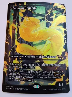 Enduring Tenacity (Showcase) Duskmourn: House of Horror Foil - Image 1