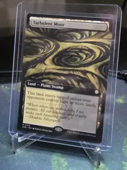 Turbulent Moor (Extended Art) Commander: Secrets of Strixhaven Regular - Image 1