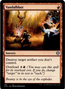 Vandalblast MTG Starter Commander Decks Uncommon NM Pck Fresh - Image 2