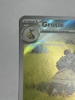 Pokemon TCG Grotle 164/162 Temporal Forces Holo Illustration Rare - Image 2
