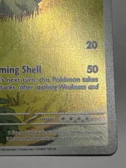 Pokemon TCG Grotle 164/162 Temporal Forces Holo Illustration Rare - Image 4