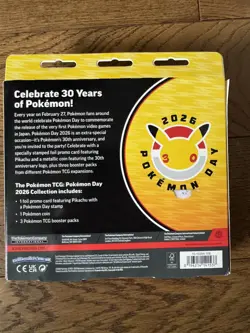 Pokemon TCG - Pokemon Day 2026 Collection - Brand New and Sealed **damaged box** - Image 4