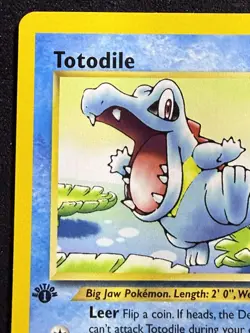 Pokemon TCG Totodile Neo Genesis 1st Edition Common Card 81/111 - Image 3