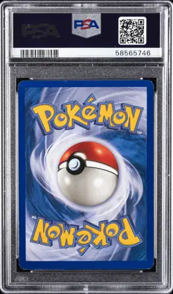 2002 POKEMON EXPEDITION #25 RAICHU-REVERSE FOIL PSA 7 - Image 2