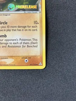 Exeggutor #41 Ex Holon Phantoms Pre-Release Stamped Pokemon 2006 NM- - Image 3