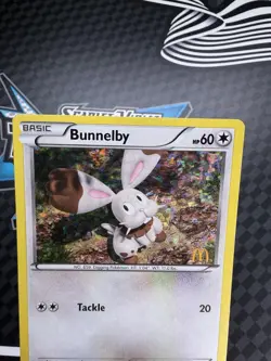 Bunnelby 10/12 McDonald’s Promo Holo - Pokemon TCG LP - Image 2