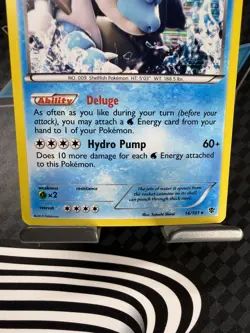 Blastoise 16/101 Plasma Blast Holo - Pokemon TCG HP - Image 3