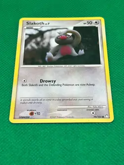 Pokemon Tcg Slakoth 99/123 Mysterious Treasures Non Holo - Image 2