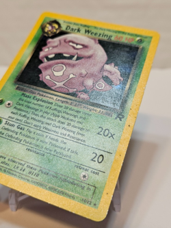 Dark Weezing 14/82 Holo Rare Unlimited Team Rocket Pokemon 1292 - Image 2
