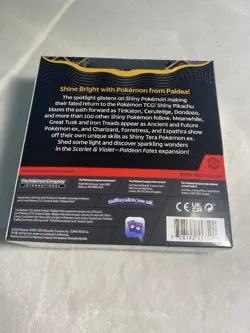 Pokemon TCG: Scarlet & Violet Paldean Fates Booster Bundle Square Box Sealed - Image 2