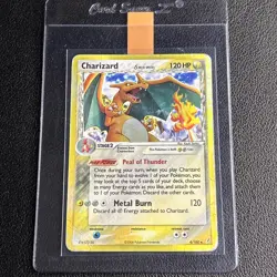 2006 Pokemon Crystal Guardians Charizard Delta Species Reverse Holo 4/100 HP/DMG - Image 1