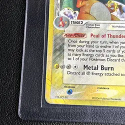 2006 Pokemon Crystal Guardians Charizard Delta Species Reverse Holo 4/100 HP/DMG - Image 5