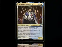 Cid, Timeless Artificer #0418 FIN U (FOIL) - MTG Final Fantasy - Image 1