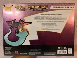 POKEMON CELEBRATIONS DRAGAPULT PRIME COLLECTION BOX – SEALED – 25TH ANNIVERSARY 820650809385 - Image 2