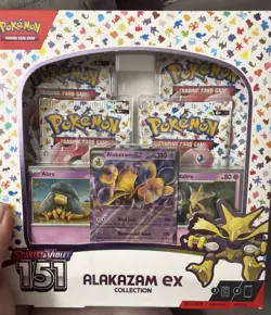 Pokemon Scarlet & Violet 151 Alakazam EX Collection Box New Sealed - Image 1