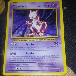 Pokemon Mewtwo Star Holon Phantoms Ultra Rare Holo 103/110 Basic 80HP 50+ - Image 1