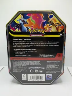 Pokemon TCG Mega Charizard EX Tin - Y EX Promo NEW FACTORY SEALED - Image 2