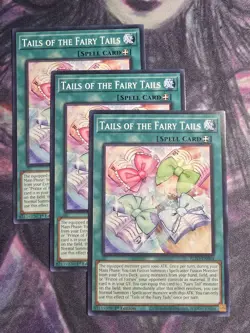 Yugioh! 3x Tails of the Fairy Tails BLZD-EN064 Common 1st Ed NM - Image 1