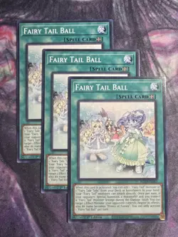 Yugioh! 3x Fairy Tail Ball BLZD-EN063 Common 1st Ed NM - Image 1