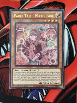 Yugioh! Fairy Tail - Matchgiru BLZD-EN016 Ultra Rare 1st Ed NM - Image 1