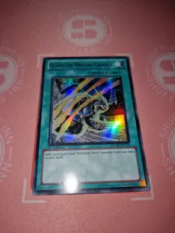 Gladiator Proving Ground (LP) RYMP-EN110 Ultra Rare 1st Edition - Image 1