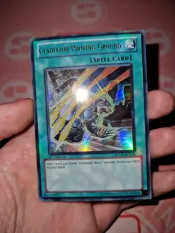 Gladiator Proving Ground (LP) RYMP-EN110 Ultra Rare 1st Edition - Image 2