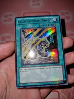 Gladiator Proving Ground (LP) RYMP-EN110 Ultra Rare 1st Edition - Image 4