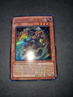 Gladiator Beast Darius (LP) LCGX-EN244 Secret Rare Unlim - Image 1