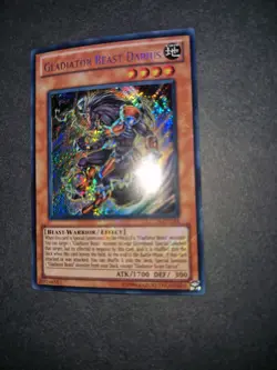 Gladiator Beast Darius (LP) LCGX-EN244 Secret Rare Unlim - Image 4