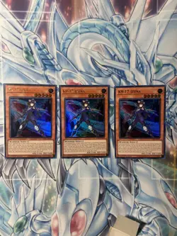 Konami Yu-Gi-Oh! K9-17 Izuna Playset x3 + K9-00 Lupis (Collector Rare) - Image 2