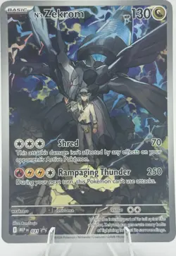 Pokemon N's Zekrom 031 ME: Mega Evolution Promo Cards Promo Holo Basic NM - Image 1