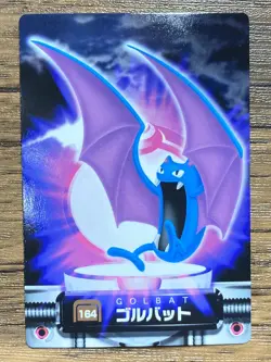 Golbat Pokemon Advanced Generation Zukan Nintendo Card Japan Pocket Monsters - Image 1