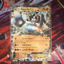 Pokemon TCG Zygarde EX Promo Holo Basic 190 HP XY151 XY English 6+ Card - Image 1