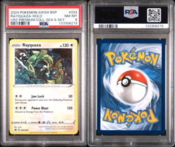 Rayquaza SWSH029 SWSH: Sword & Shield Promo Cards Holo GRADED PSA8 - Image 3