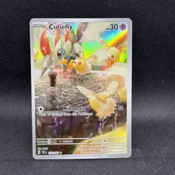 Pokemon TCG Cutiefly Illustration Rare Card 172/162 Temporal Forces - Image 1