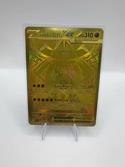 Pokemon Mega Zygarde EX Gold Secret Rare Full Art Holo Card 124/088 310 HP - Image 1