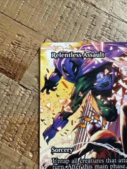 2025 Magic The Gathering Spider-Man #M 0025 Relentless Assault. Borderless Card - Image 2