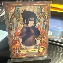 Sasuke Uchiha NRSA01-SP-002L5 Naruto Kayou Heavens Scroll English Card NM - Image 1