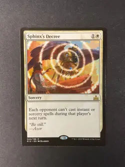 Sphinx's Decree - Rivals of Ixalan - Magic the Gathering - MTG - Image 1