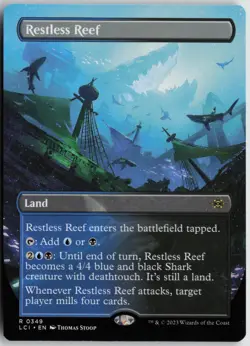Restless Reef (Borderless) R The Lost Caverns of Ixalan 349 NM - Image 1