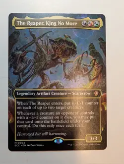 MTG - The Reaper, King No More - ECC - M - Borderless - 4 - Image 1