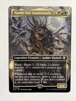 Auntie Ool, Cursewretch (Borderless) Commander: Lorwyn Eclipsed Regular - Image 1
